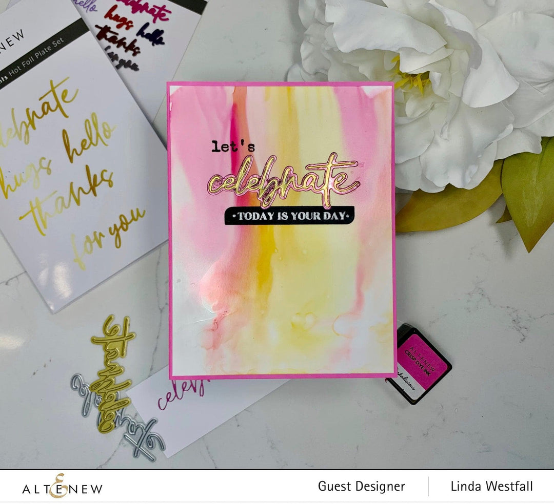 Altenew Hot Foil Plate & Die Bundle Sweet Sentiments Hot Foil Plate & Die Bundle