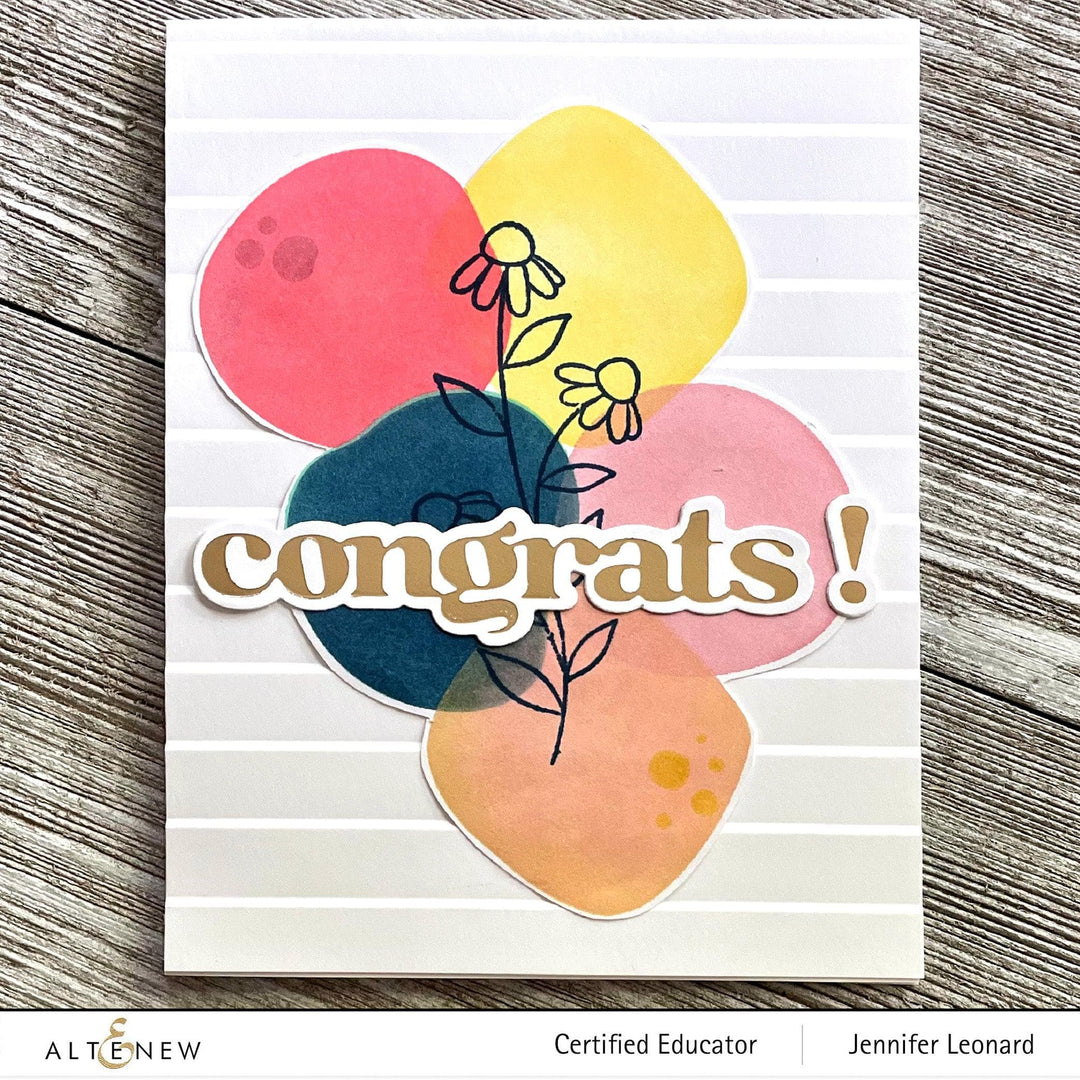 Altenew Hot Foil Plate & Die Bundle Versatile Greetings 2