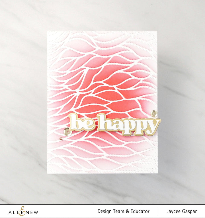 Altenew Hot Foil Plate & Die Bundle Versatile Greetings 2