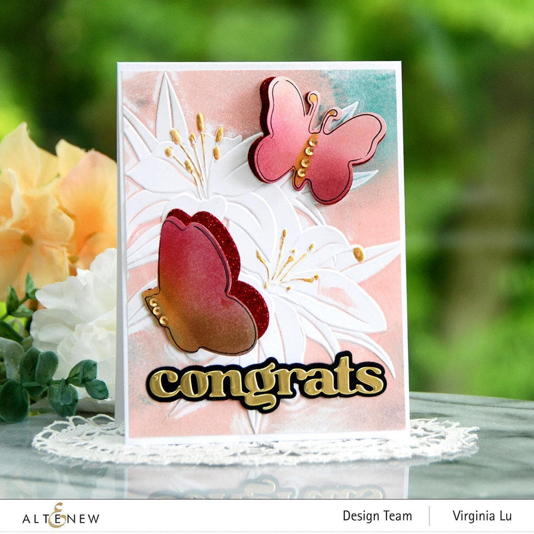 Altenew Hot Foil Plate & Die Bundle Versatile Greetings 2