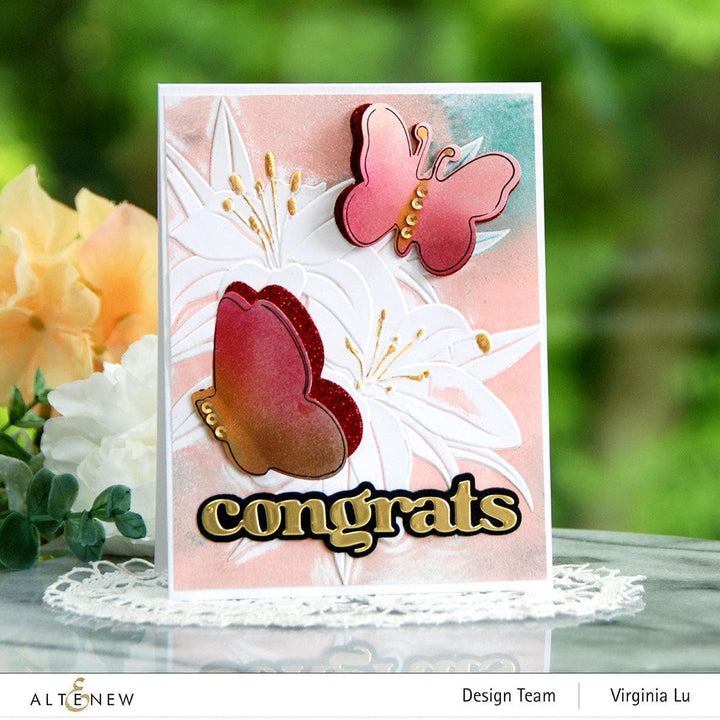 Altenew Hot Foil Plate & Die Bundle Versatile Greetings 2
