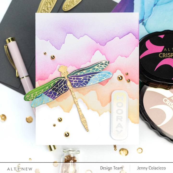 Altenew Stamp & Die Bundle Vertical Greetings