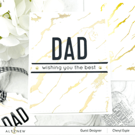 Part A-Glitz Art Craft Co.,LTD Hot Foil Plate Exquisite Marble Hot Foil Plate