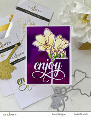 Part A-Glitz Art Craft Co.,LTD Hot Foil Plate Freesia Hot Foil Plate