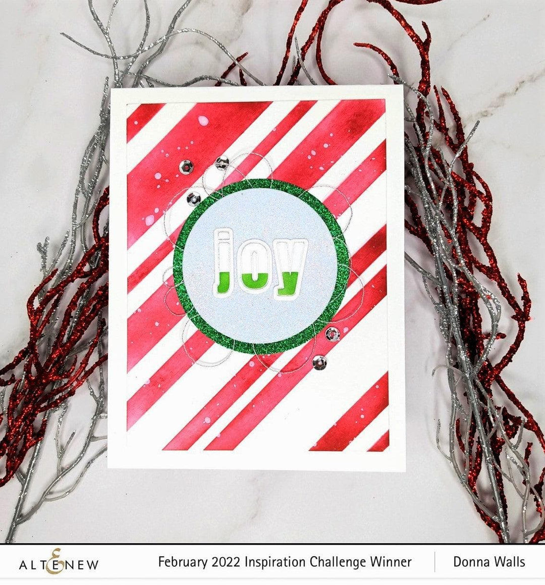 Part A-Glitz Art Craft Co.,LTD Hot Foil Plate Holiday Greetings Hot Foil Plate Set