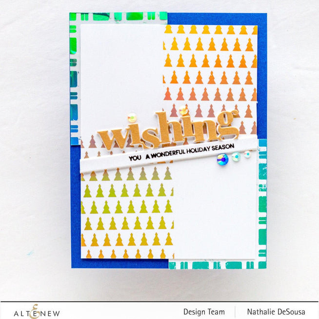 Part A-Glitz Art Craft Co.,LTD Hot Foil Plate Magic Burst Hot Foil Plate