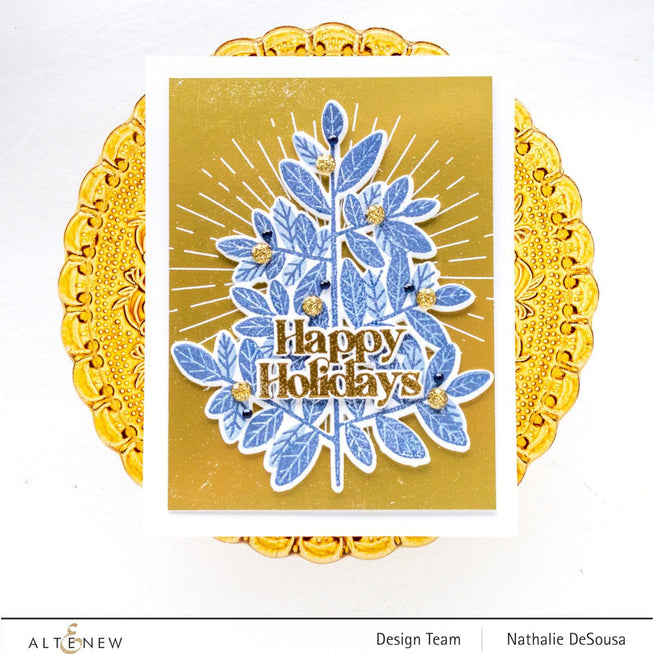 Part A-Glitz Art Craft Co.,LTD Hot Foil Plate Magic Burst Hot Foil Plate