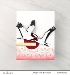 Part A-Glitz Art Craft Co.,LTD Hot Foil Plate Modern Rainbow Border Hot Foil Plate