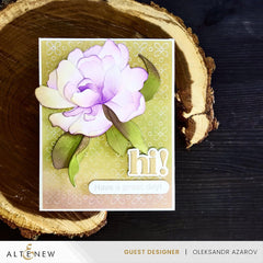 Petal Harmony Hot Foil Plate