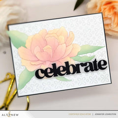 Petal Harmony Hot Foil Plate