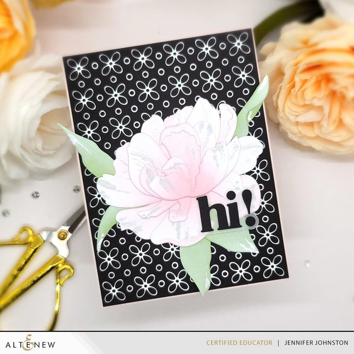 Petal Harmony Hot Foil Plate