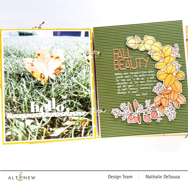 Altenew Hot Foil Plate & Stencil Bundle Eucalyptus Wreath Hot Foil Plate & Stencil Bundle