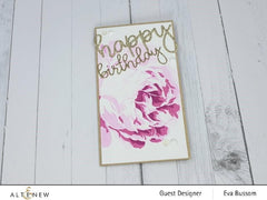 Altenew Hot Foil Plate & Stencil Bundle Gilded Rose Hot Foil Plate & Layering Stencil Bundle