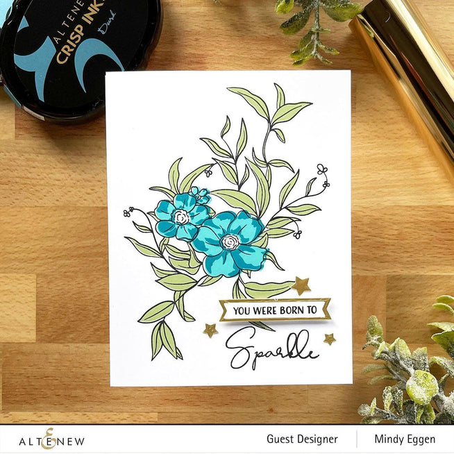 Altenew Hot Foil Plate & Stencil Bundle Sentiment Banners Hot Foil Plate & Cover Die Bundle