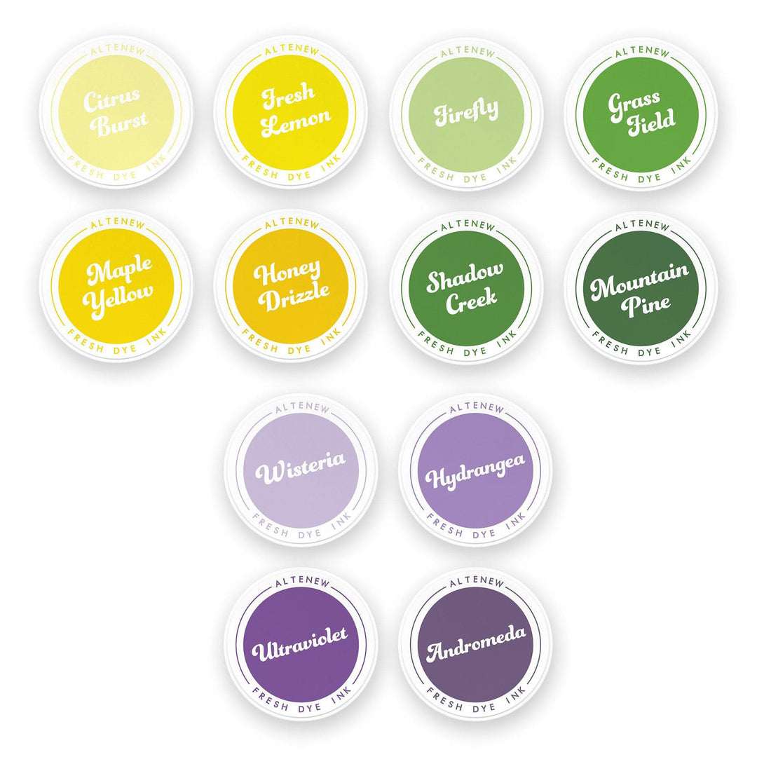 Forest Fantasy Fresh Dye Ink Bundle