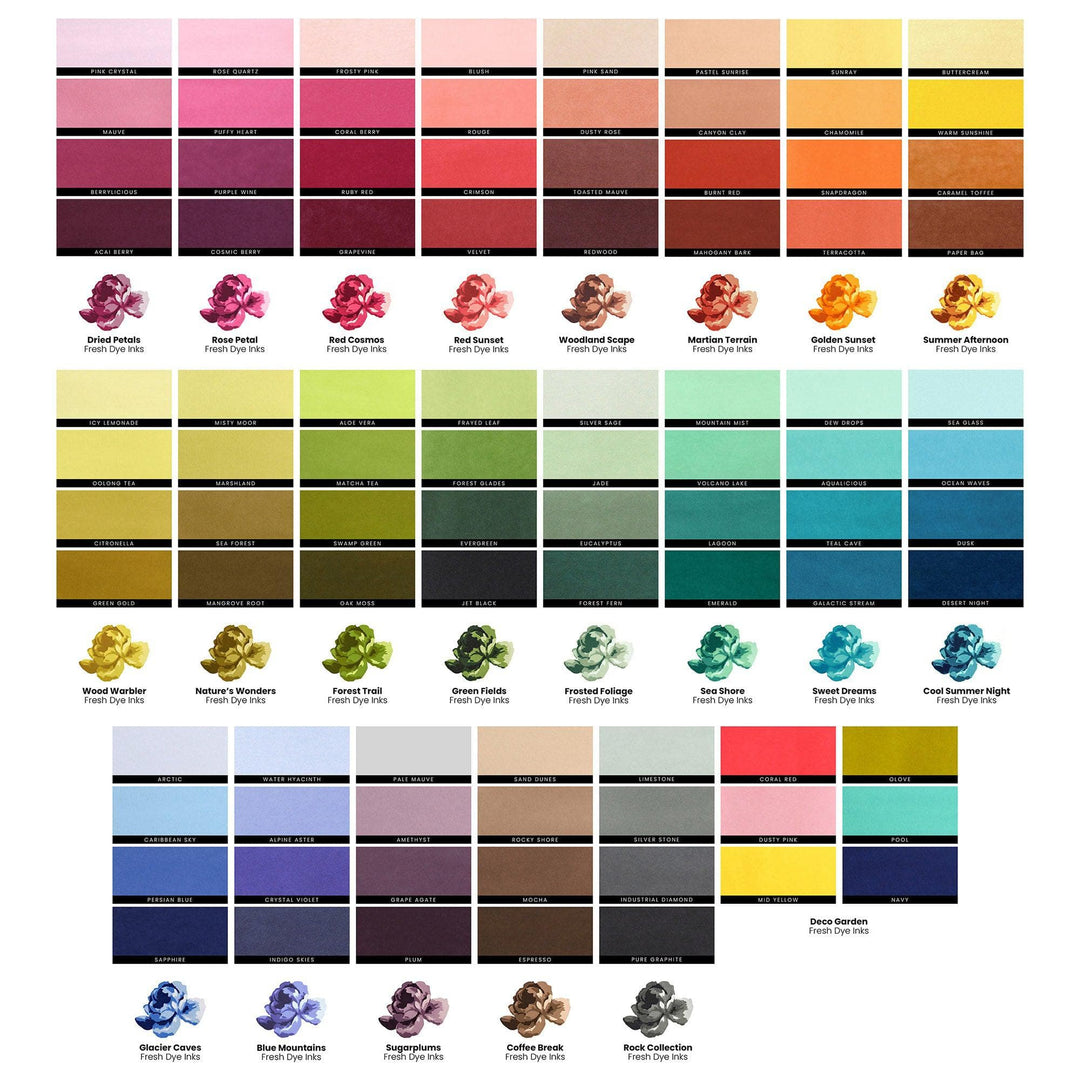 Vividly Versatile Fresh Dye Ink Bundle
