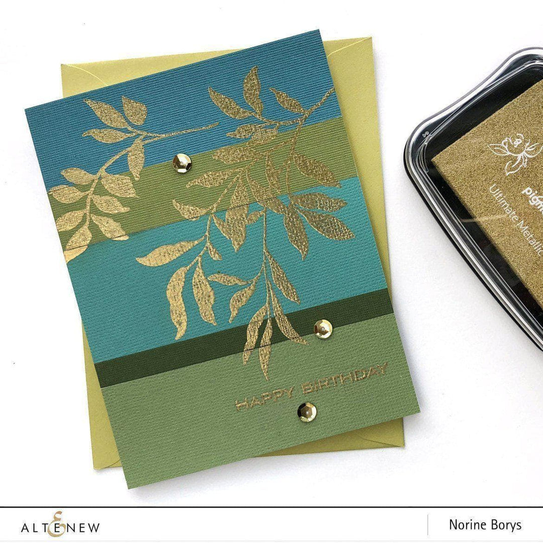 Altenew Ink & Re-inker Bundle Antique Gold Pigment Ink & Re-inker Bundle