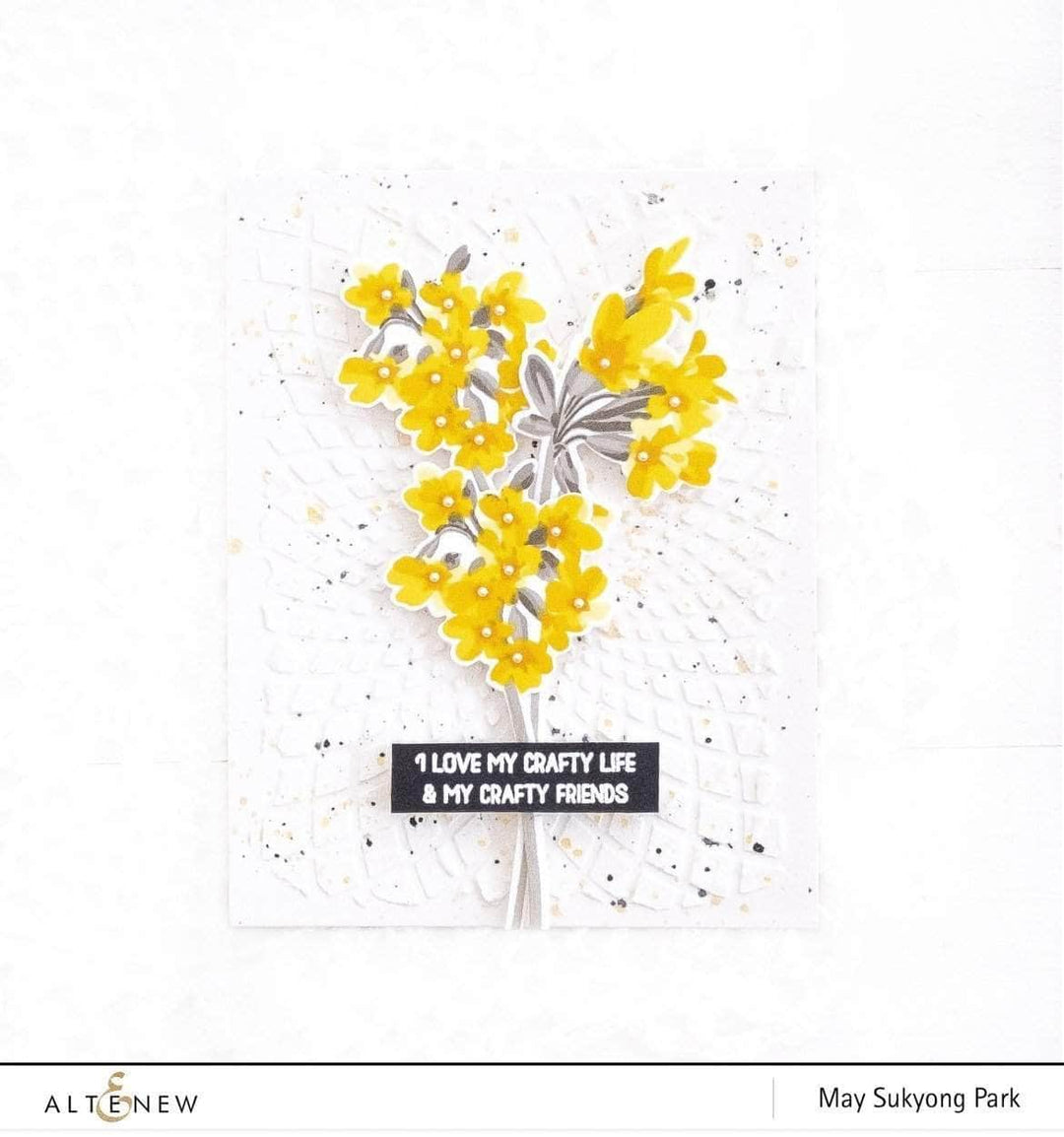 Altenew Ink Spray & Stencil Bundle Sunburst Stencil & Ink Spray Bundle