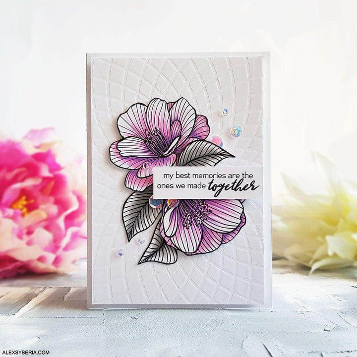 Altenew Ink Spray & Stencil Bundle Sunburst Stencil & Ink Spray Bundle