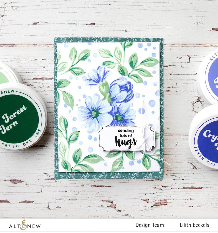 Stewart Superior Inks Blue Mountains Fresh Dye Ink Mini Cube Set