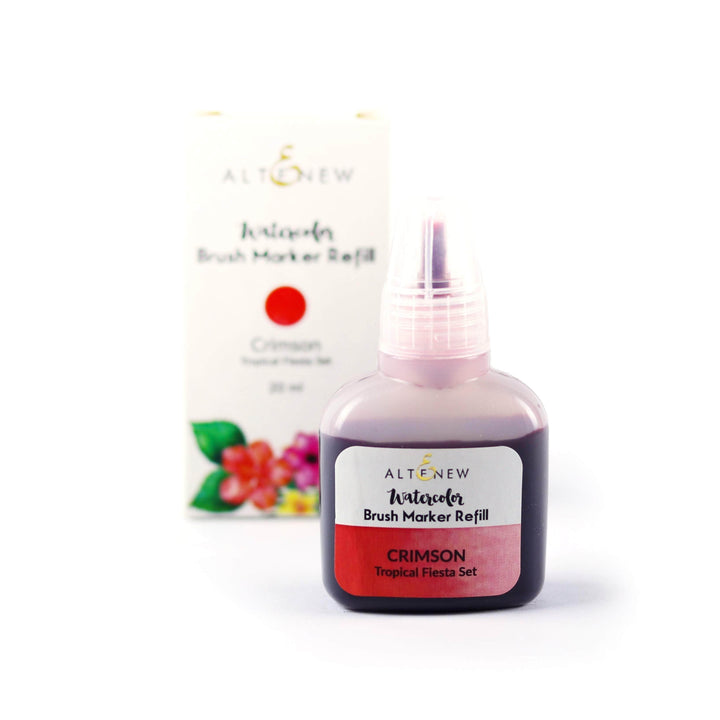 Be Creative Arts Crafts Liquid Watercolor Crimson Liquid Watercolor - Brush Marker Refill