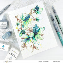 Be Creative Arts Crafts Liquid Watercolor Metallic Silver Liquid Watercolor - Brush Marker Refill