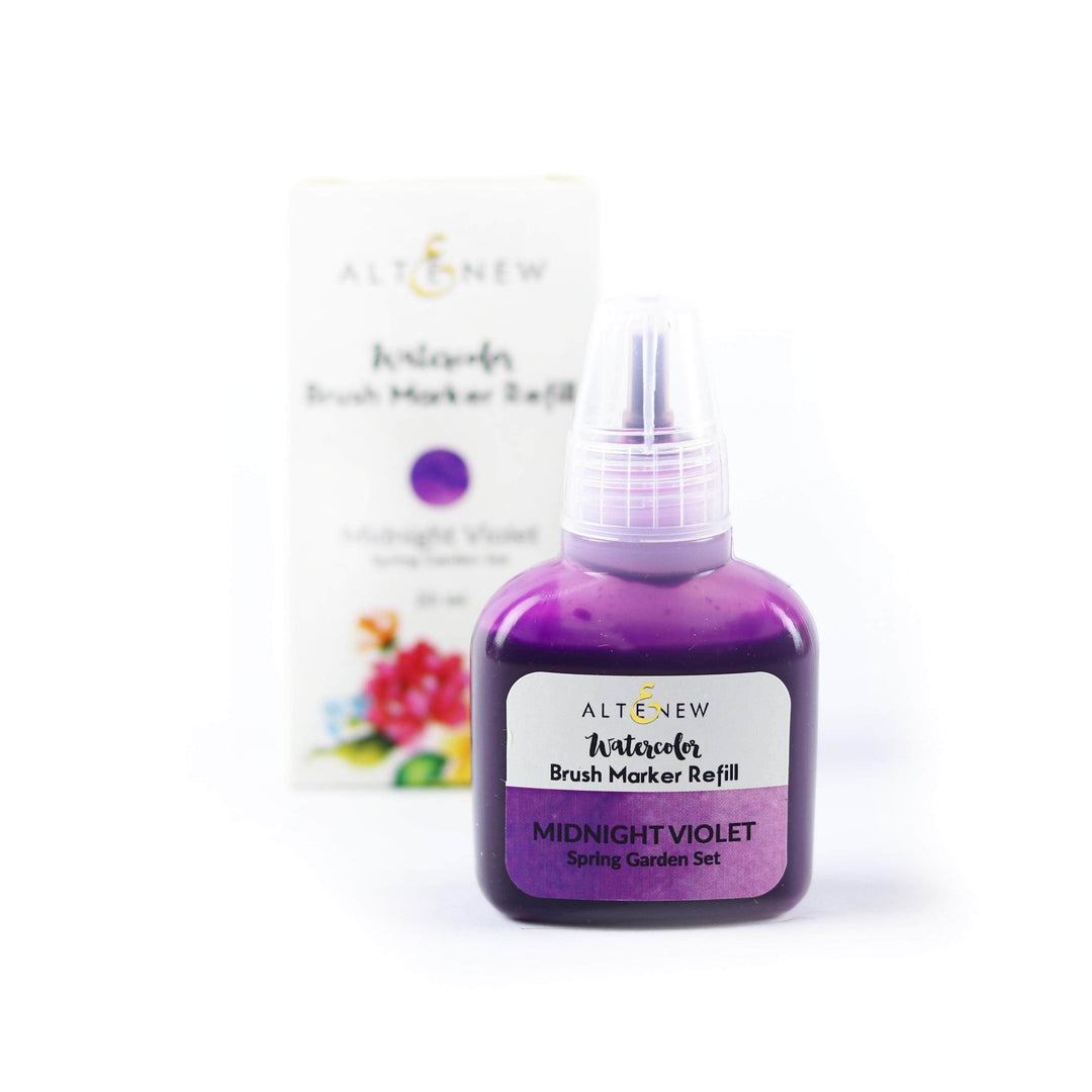 Be Creative Arts Crafts Liquid Watercolor Midnight Violet Liquid Watercolor - Brush Marker Refill