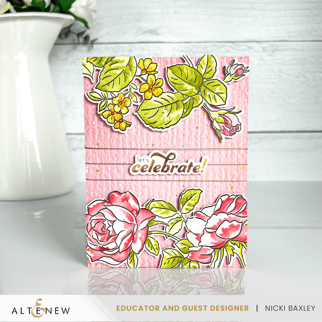 Botanical Brilliance Fresh Dye Ink Mini Cube & Re-inker Bundle