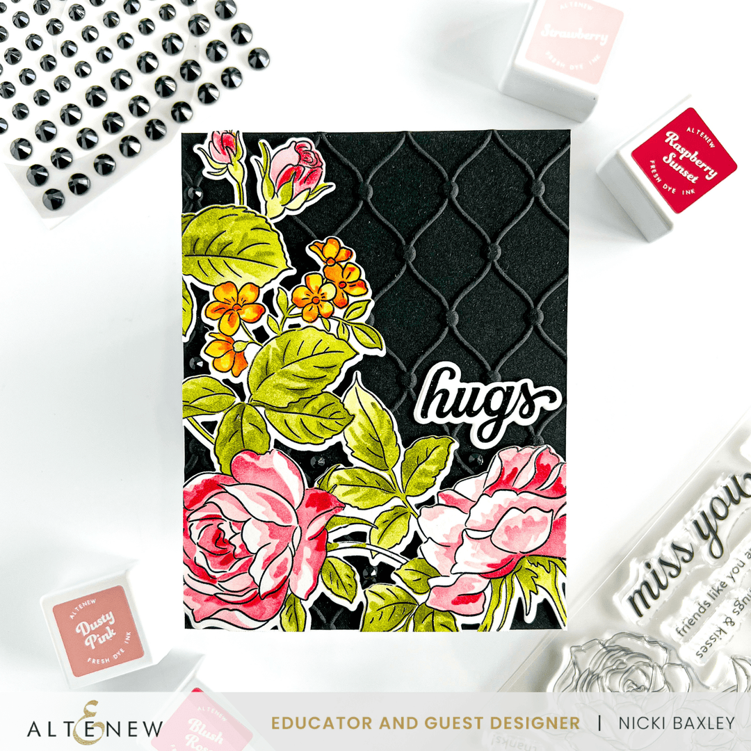 Botanical Brilliance Fresh Dye Ink Mini Cube & Re-inker Bundle