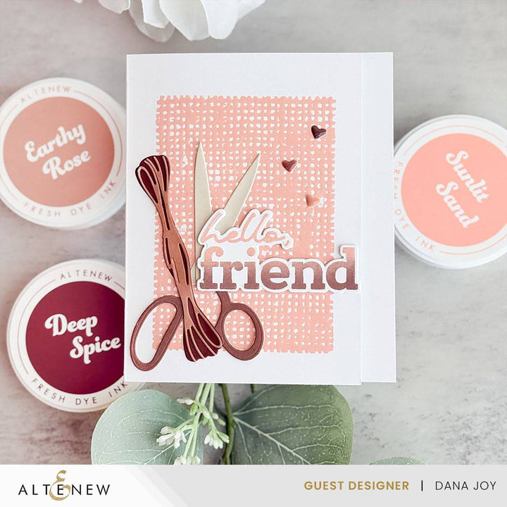 Earthy Embrace Fresh Dye Ink Mini Cube & Reinker Bundle