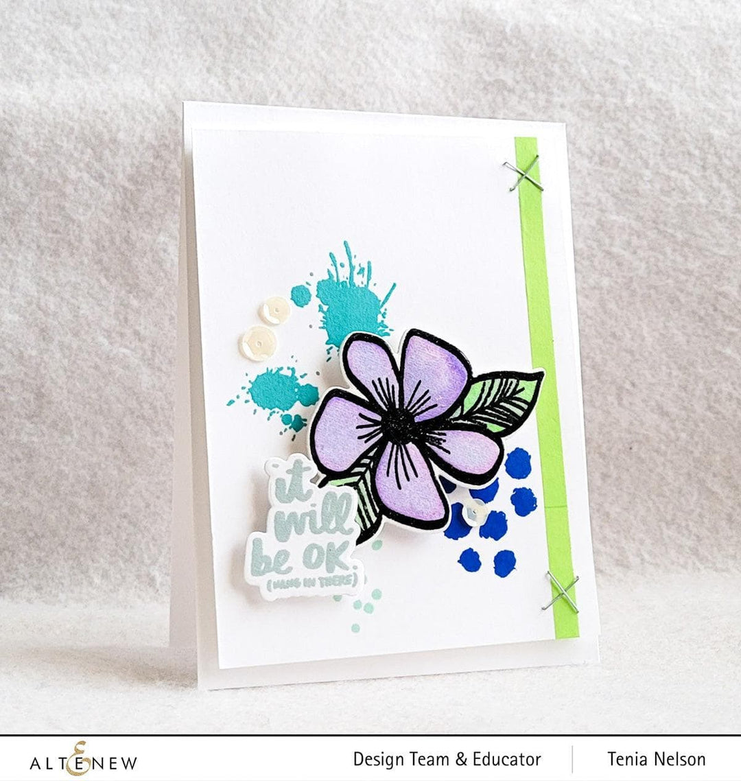 Stewart Superior Mini Cubes & Reinker Bundle Ocean Dreams Fresh Dye Ink 6 Mini Cube & Re-inker Bundle