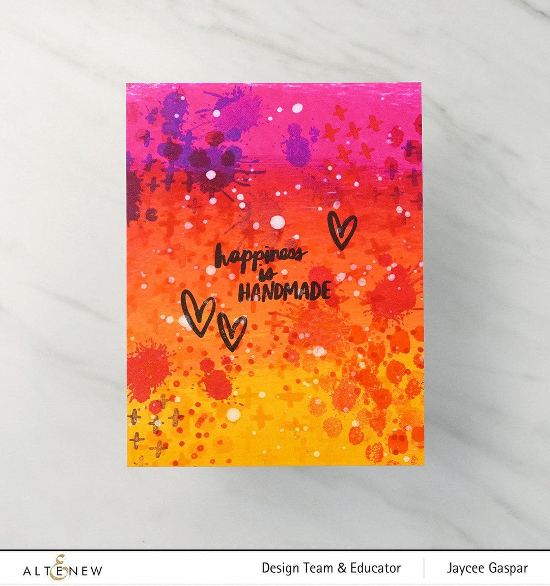 Altenew Mini Cubes & Reinker Bundle Summer Sunrise Fresh Dye Ink 6 Mini Cube & Re-inker Bundle