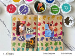Altenew Mini Cubes & Reinker Bundle Summer Sunrise Fresh Dye Ink 6 Mini Cube & Re-inker Bundle