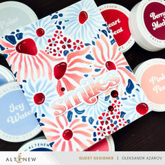 Tea Party Fresh Dye Ink Mini Cube & Re-inker Bundle