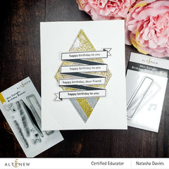 Altenew Mini Delight Mini Delight: Birthday Banner Stamp & Die Set