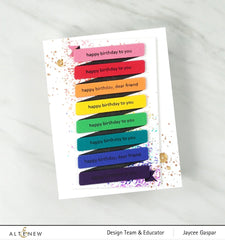 Altenew Mini Delight Mini Delight: Birthday Banner Stamp & Die Set