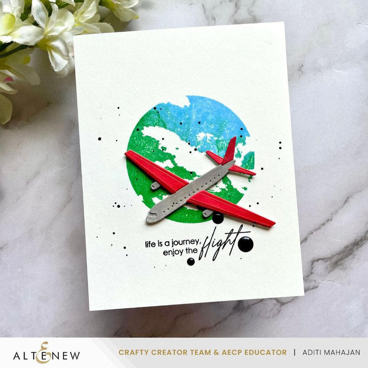 Mini Delight: Enjoy the Flight Stamp & Die Set