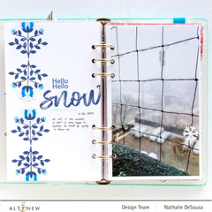 Altenew Mini Delight Mini Delight: Folk Motif Stamp & Die Set