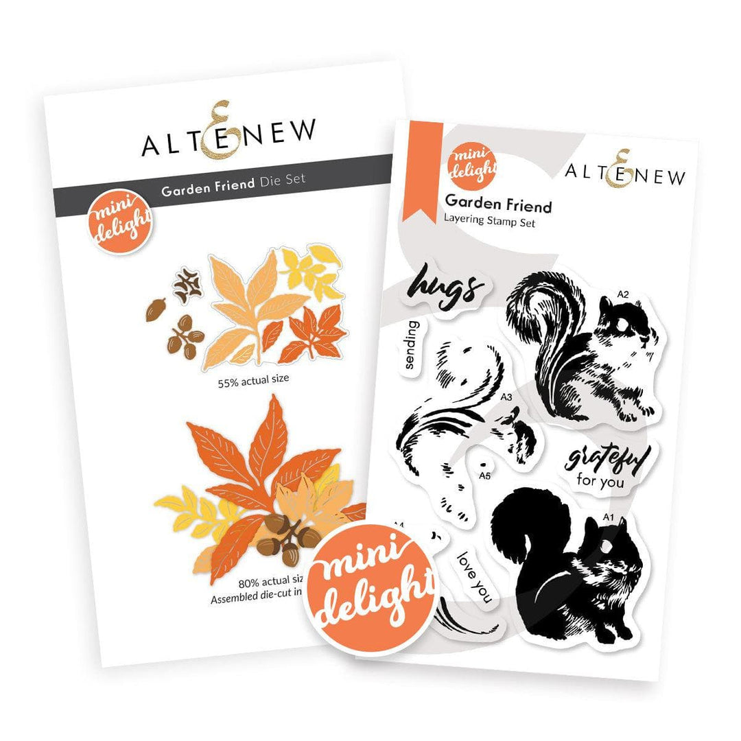Mini Delight: Garden Friend Stamp & Die Set