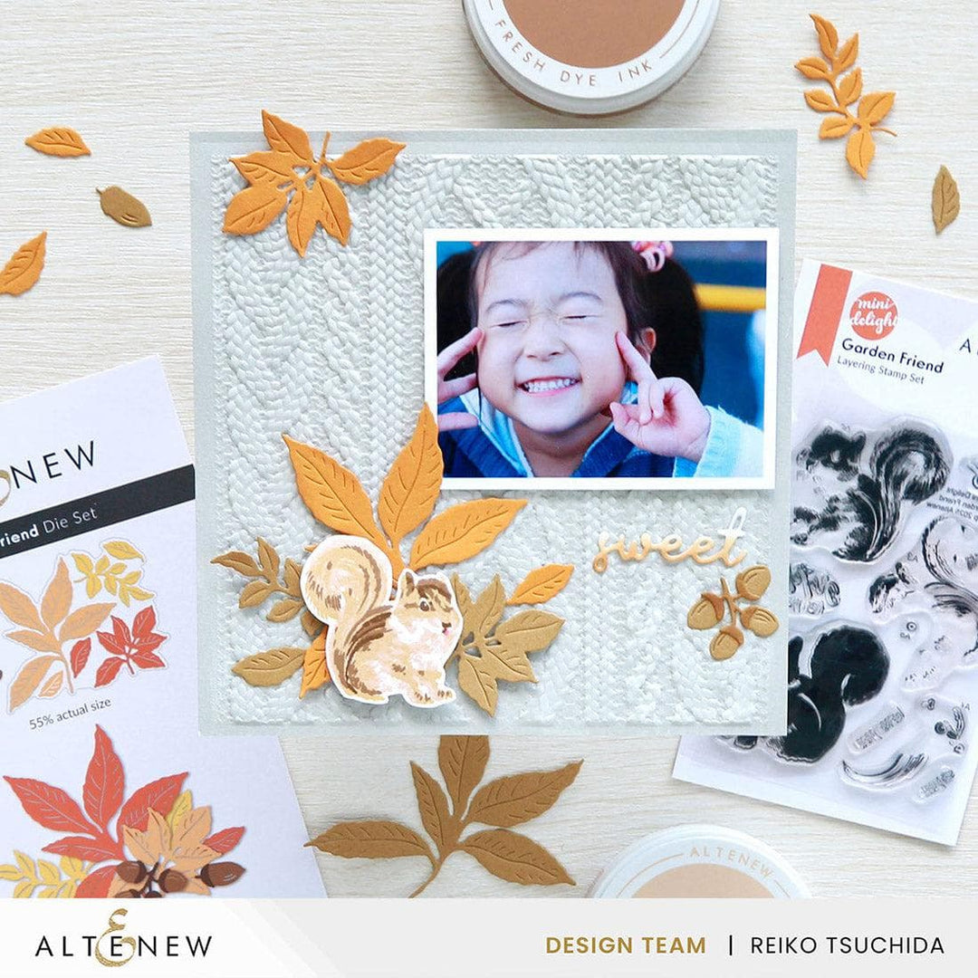 Mini Delight: Garden Friend Stamp & Die Set