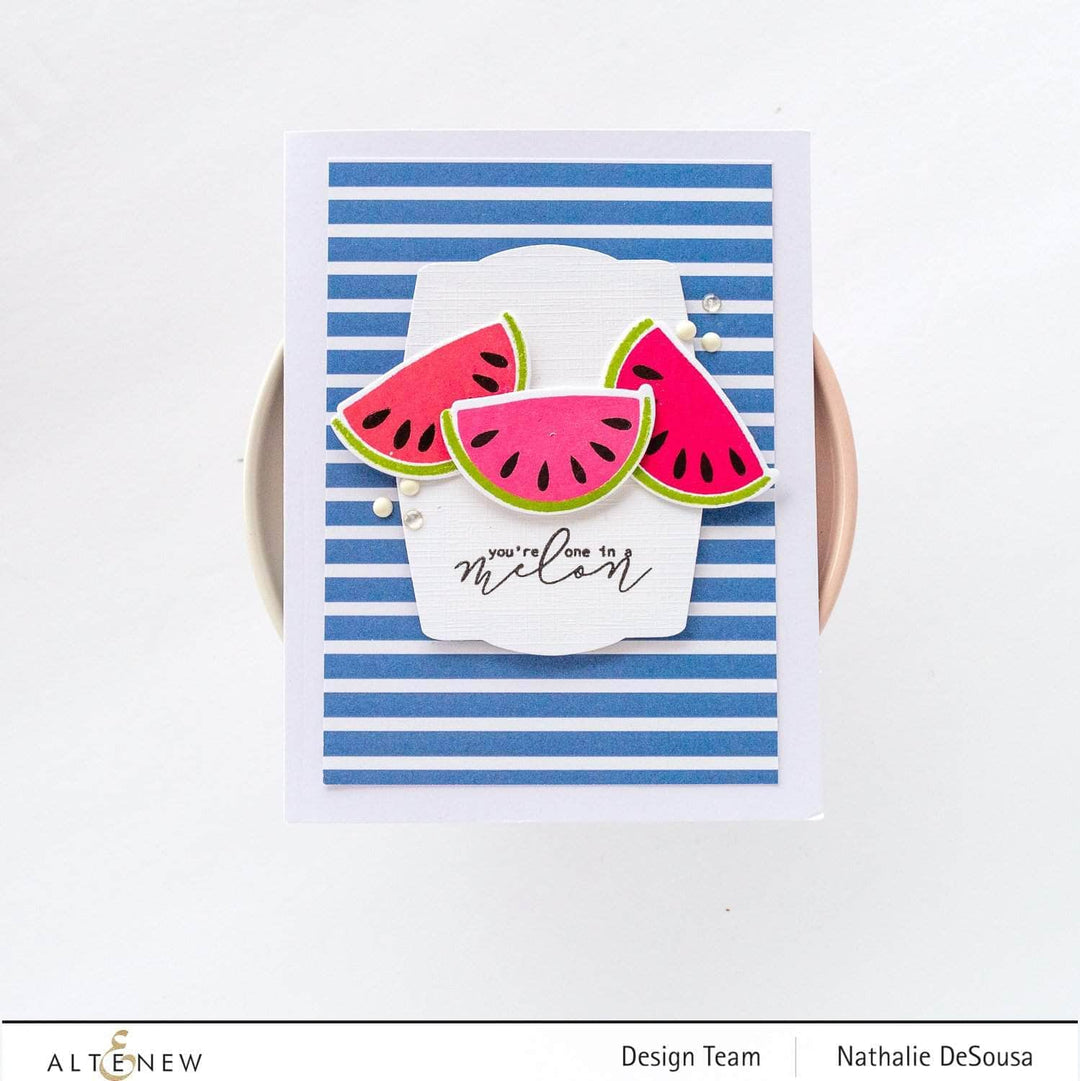 Altenew Mini Delight Mini Delight: One in a Melon Stamp & Die Set