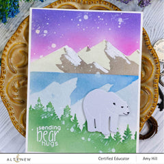 Altenew Mini Delight Mini Delight: Polar Bear Stamp & Die Set