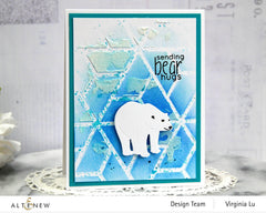 Altenew Mini Delight Mini Delight: Polar Bear Stamp & Die Set