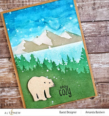 Altenew Mini Delight Mini Delight: Polar Bear Stamp & Die Set