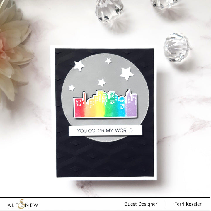Altenew Mini Delight Mini Delight: Pretty City Stamp & Die Set