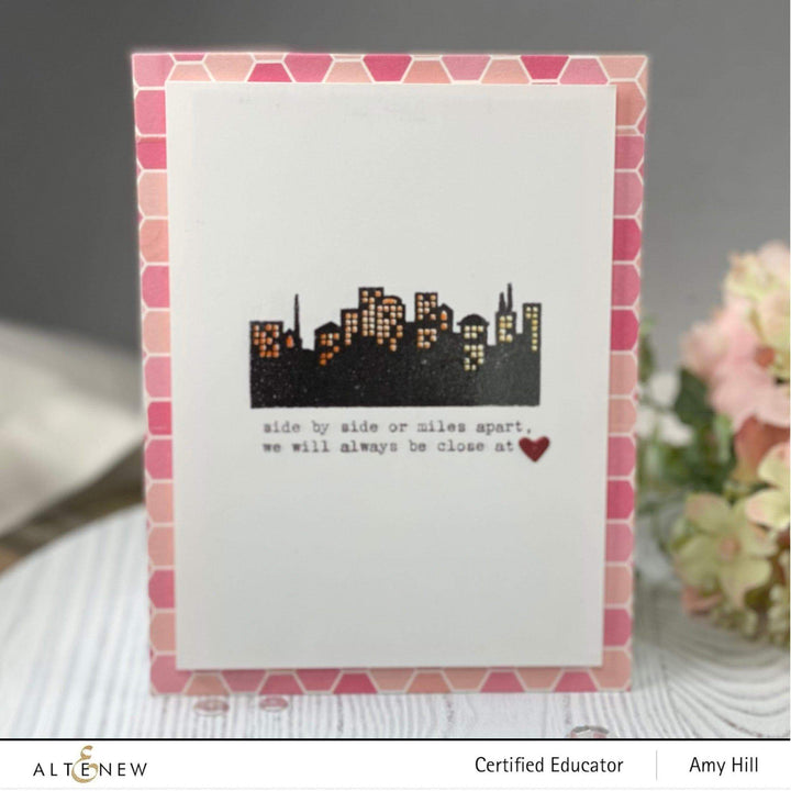 Altenew Mini Delight Mini Delight: Pretty City Stamp & Die Set