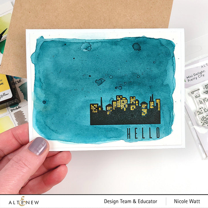 Altenew Mini Delight Mini Delight: Pretty City Stamp & Die Set