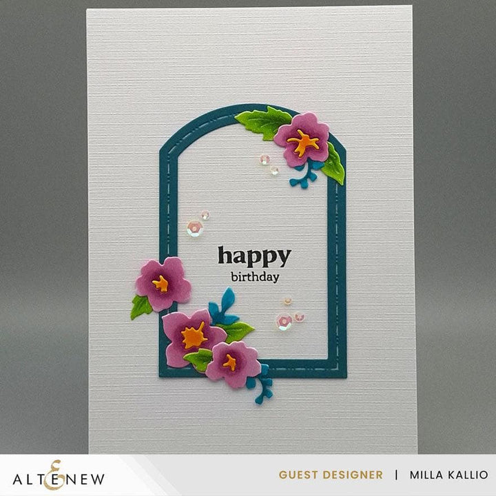 Mini Delight: Regal Frame Stamp & Die Set