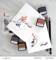 Altenew Mini Delight Mini Delight: Strength Stamp & Die Set