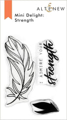 Altenew Mini Delight Mini Delight: Strength Stamp & Die Set